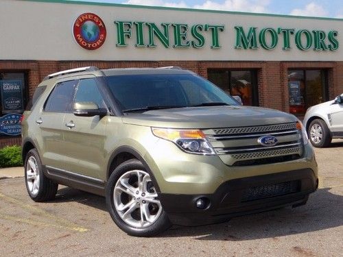 2013(13) ford explorer limited warranty camera 3rd row leather sony audio loaded