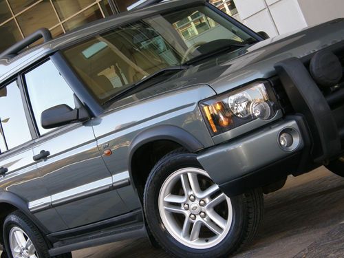 2004 land rover discovery se-7 trail edition 1 owner 3rd row heated seats clean