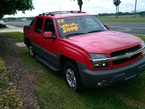 2002 chevrolet avalanche