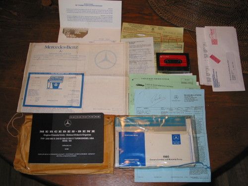 1985 Mercedes Benz 300D Turbo Diesel Excellent Condition Low Miles, image 14