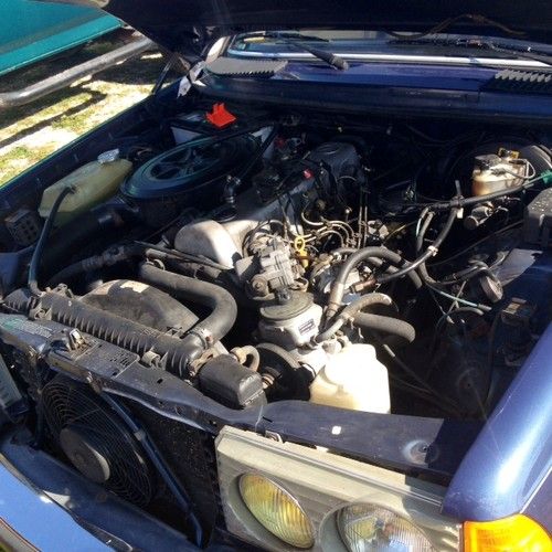 1985 mercedes benz 300td blue with camel interior, image 4
