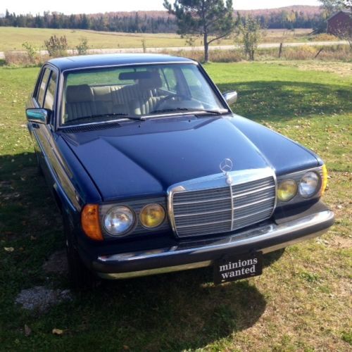 1985 mercedes benz 300td blue with camel interior, image 5