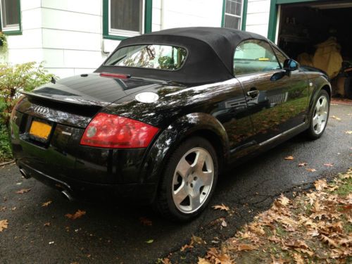 2001 audi tt quattro roadster 1.8l dohc smpi 225 hp i4 turbo 6-speed man. trans.