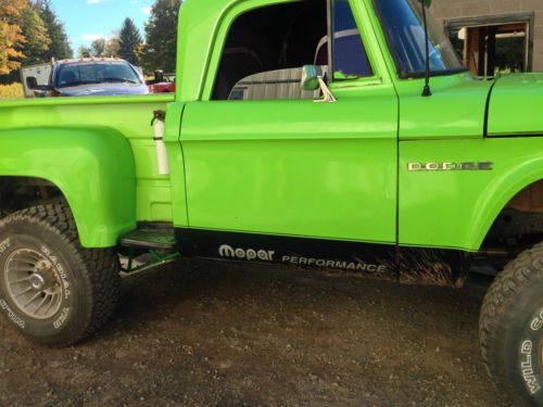 1965 dodge power wagon 3/4 ton 4x4