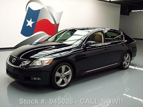 2009 lexus gs350 sunroof nav rear cam climate seats 47k texas direct auto