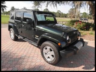 12 jeep wrangler unlimited 4wd 4dr sahara satellite wheels clean carfax keyless