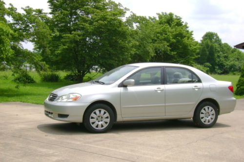 2003 toyota corolla le sedan 4-door 1.8l