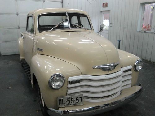 1948 chevy 1/2 ton pick up 5 window