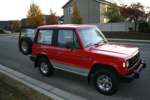 1989 dodge raider, 4x4, v-6, 5-speed manual