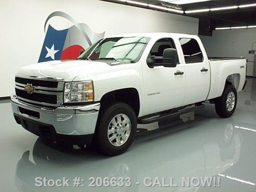 2011 chevy silverado 2500 4x4 crew diesel 6-pass 27k mi texas direct auto