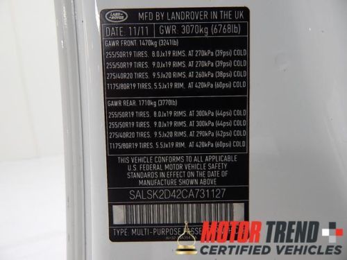 HSE Certified SUV 5.0L NAV CD Climate Comfort Package Extended Leather Package, image 51