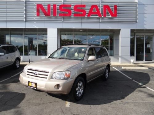 Toyota higlander 6 cyl fwd automatic clean