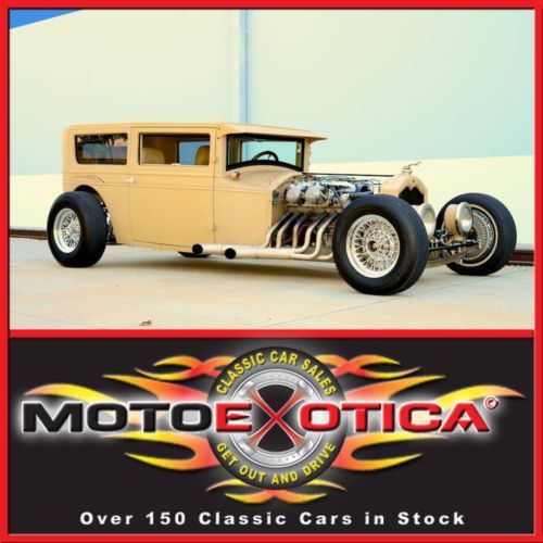 1926 buick mclaughlin street rod - jaguar v12 e-type running gear!!!