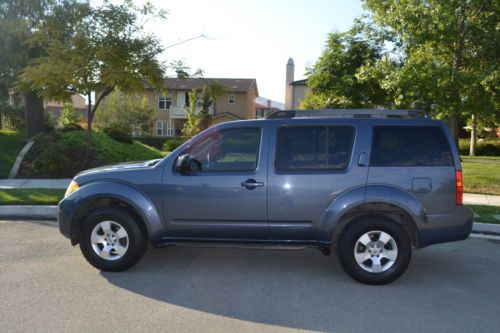 2008 blue nissan pathfinder s