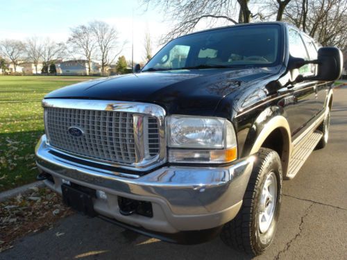 2002 ford excursion limited sport utility 4-door 7.3l diesel