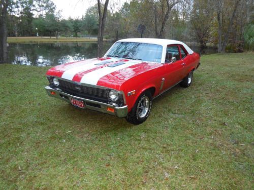 1969 chevrolet nova base coupe 2-door  454 big block