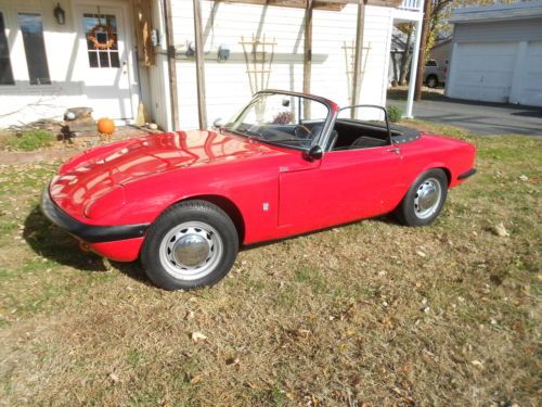 1967  lotus elan roadster