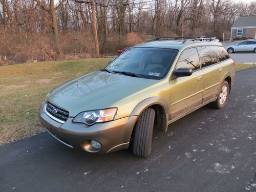 2005 subaru outback limited wagon 4-door 2.5l, tinted, 32k!