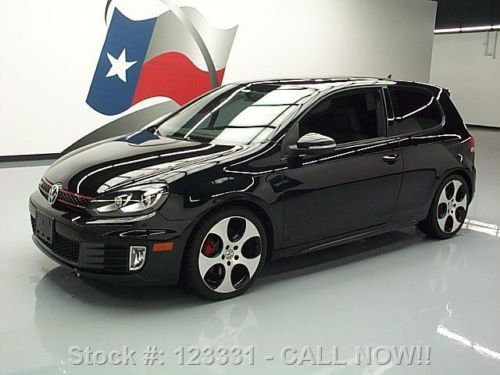 2011 volkswagen gti turbo 6-spd sunroof nav xenons 26k texas direct auto
