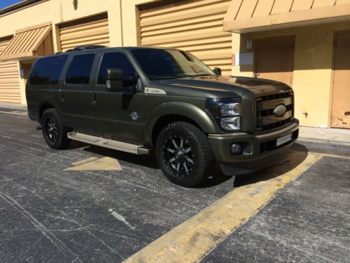 2001 ford excursion us army superduty conversion f250