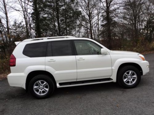 Gorgeous gx470*white/tan*nav*loaded*mint cond.dealer serviced*$18995/offer