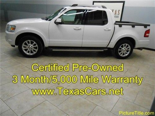 07 explorer sport trac limited leather certified warranty we finance!!!