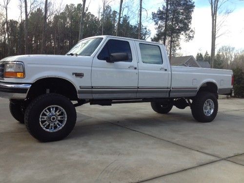 1997 ford f350 xlt crew cab diesel 4x4 **perfect condition**