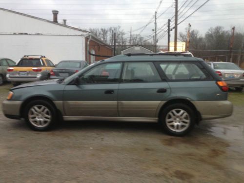 2001 subaru legacy outback .salvage title ,minor damage