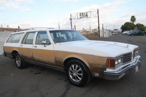 1985 oldsmobile custom cruiser base automatic 8 cylinder no reserve