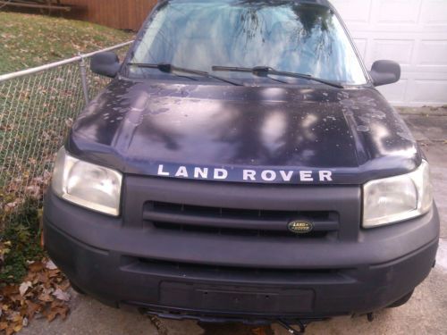 2002 land rover freelander se sport utility 4-door 2.5l