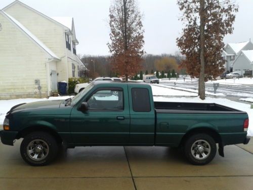 2000 ford ranger xlt sport extended cab pickup 4-door 3.0l garage stored clean