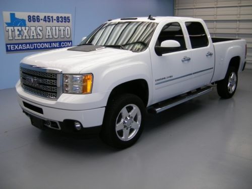 We finance!!!  2011 gmc sierra 2500hd denali 4x4 nav heated leather texas auto!!