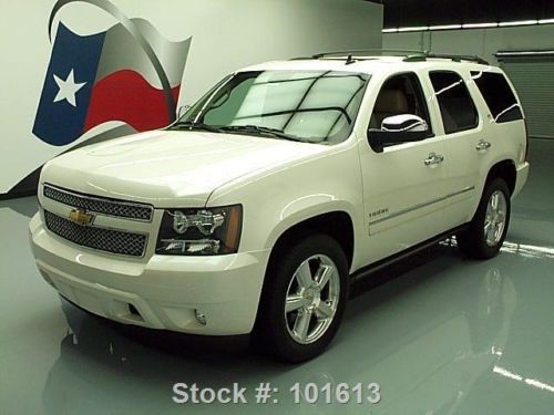 2011 chevy tahoe ltz sunroof nav rear cam dvd 20&#039;s 47k texas direct auto