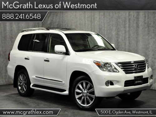 2009 lx570 4wd navigation rear dvd cool box one owner well maintained