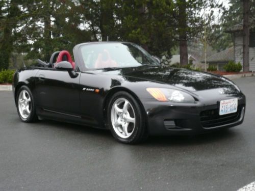 2000 honda s2000 base convertible 2-door 2.2l