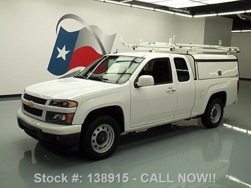 2012 chevy colorado ext cab ladder rack camper 47k mi!! texas direct auto