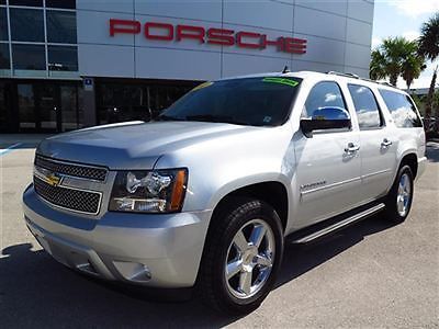 2011 chevrolet suburban ltz fully loaded 2wd 1 owner clean carfax