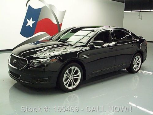 2013 ford taurus awd sho ecoboost rear cam sync 12k mi! texas direct auto