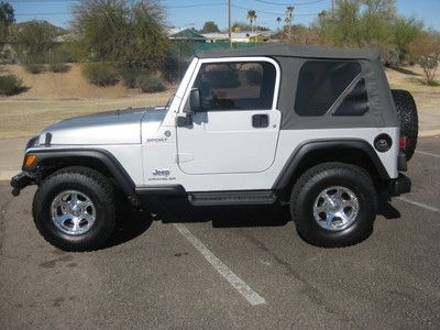 2005 jeep wrangler 2dr sport