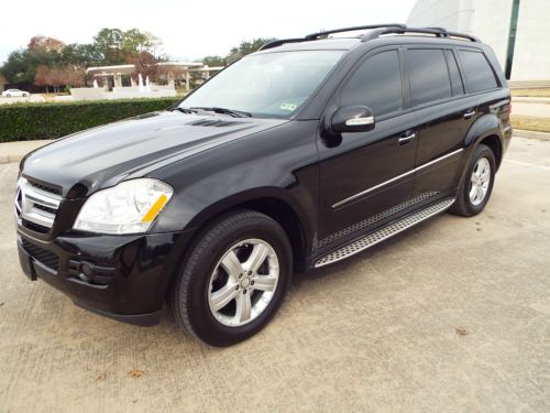 2008 mercedes-benz gl450 rear entertainment hard loaded clean carfax super clean