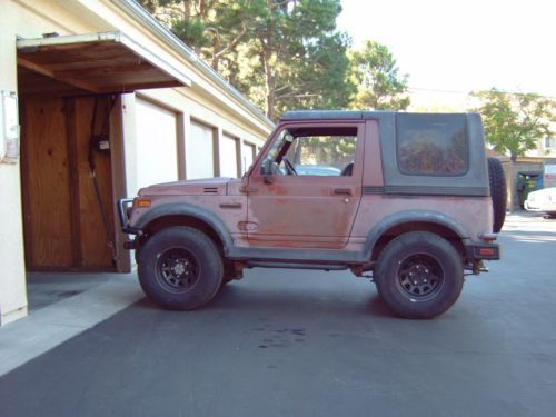 1987 suzuki samurai jx se sport utility 2-door 1.3l