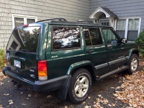2000 jeep cherokee sport 4 wheel drive one owner excellent condition