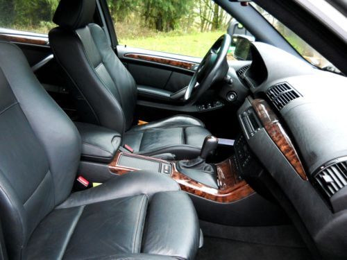 2004 BMW X5 4.4i Sport Utility 4-Door 4.4L Classic Alpine White & Black Leather, US $17,400.00, image 9