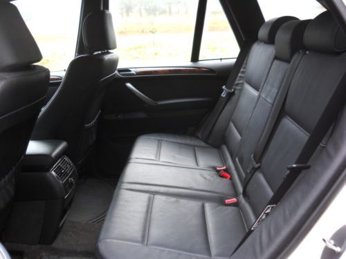 2004 BMW X5 4.4i Sport Utility 4-Door 4.4L Classic Alpine White & Black Leather, US $17,400.00, image 11