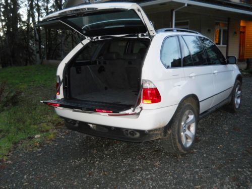 2004 BMW X5 4.4i Sport Utility 4-Door 4.4L Classic Alpine White & Black Leather, US $17,400.00, image 13