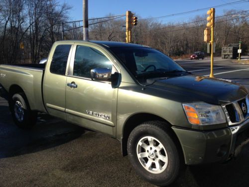 Nissan titan king cab xe 4wd extra cab no reserve