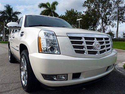 2012 6.0l escalade hybrid white diamond tricoat