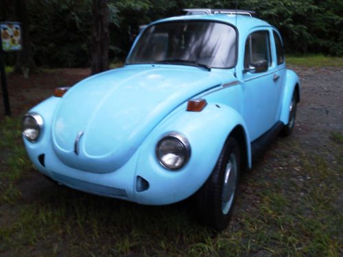 1974 volkswagen super beetle base sedan 2-door 1.6l