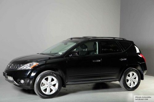 2007 nissan murano sl awd toruing pkg sunroof leather rearcam heatseats xenons !