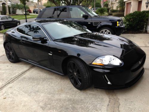 2010 jaguar xkr supercharged beast. 510hp triple black 27k miles